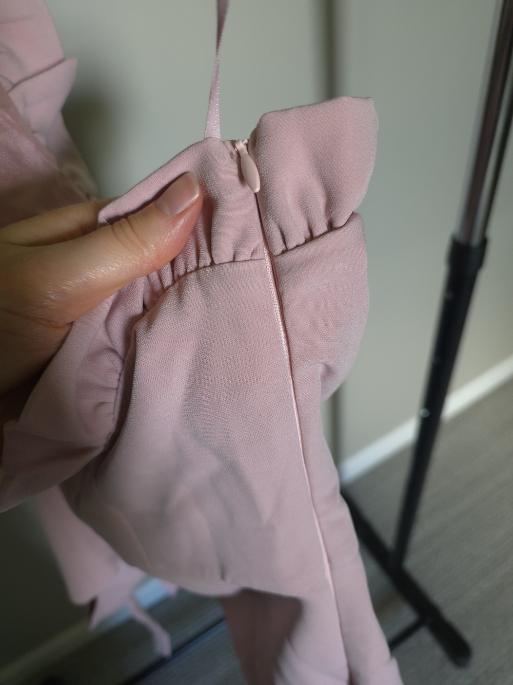 Two Sisters One-Shoulder Ruffle Peplum Top - Picture 9 of 16